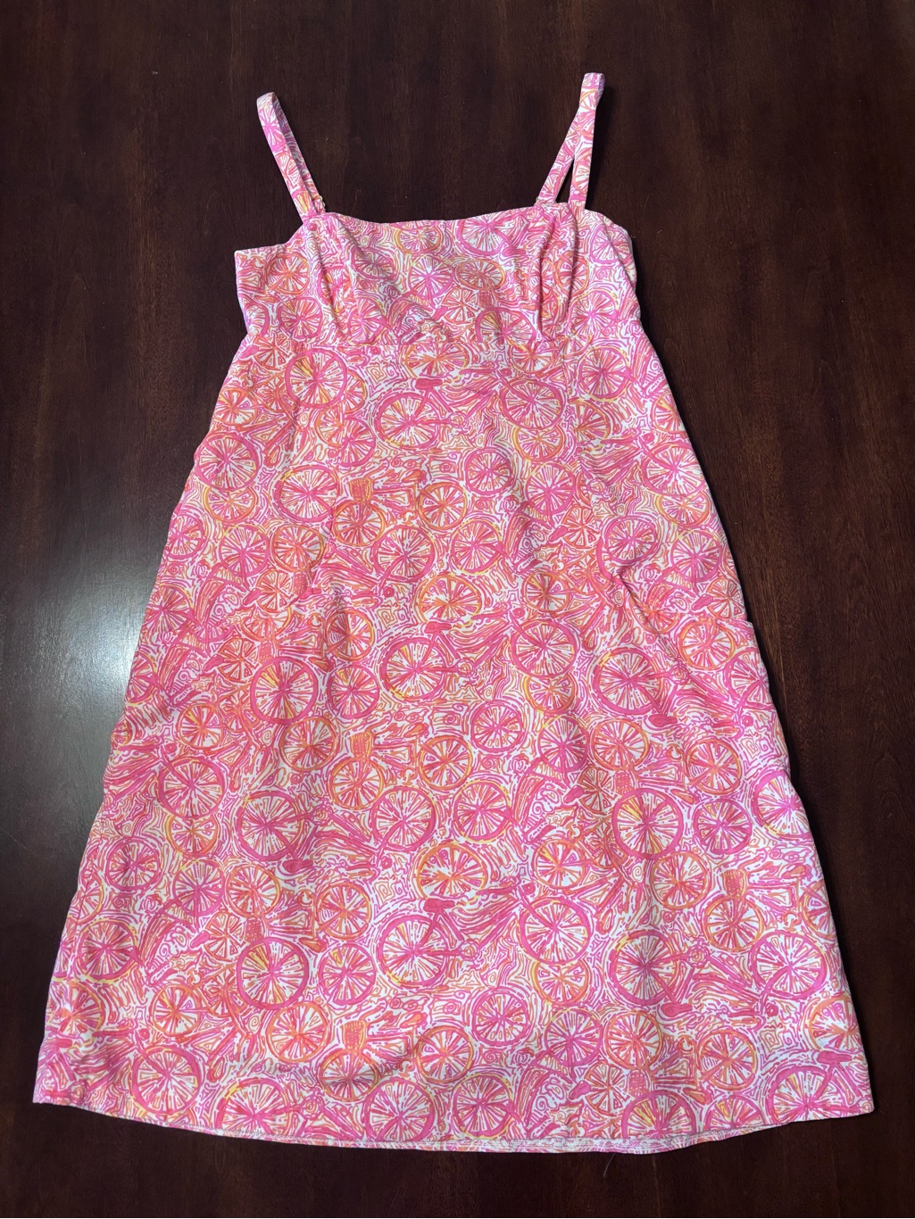 Lilly Pulitzer Pink & Orange Citrus-Print Sundress